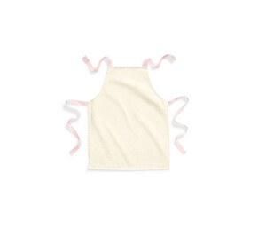 WESTFORD MILL WM362 - Tablier enfant en coton issu du commerce équitable Natural / Pastel Pink
