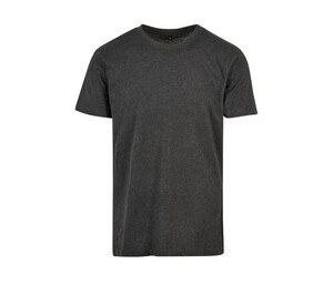 BUILD YOUR BRAND BYB010 - Tee-shirt col rond 140 Charcoal