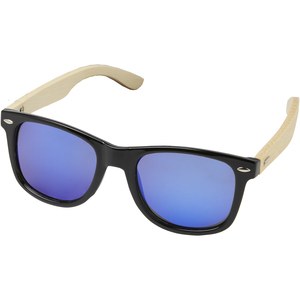 PF Concept 127001 - Lunettes de soleil polarisées miroir Taiyō en rPET/bambou dans coffret cadeau